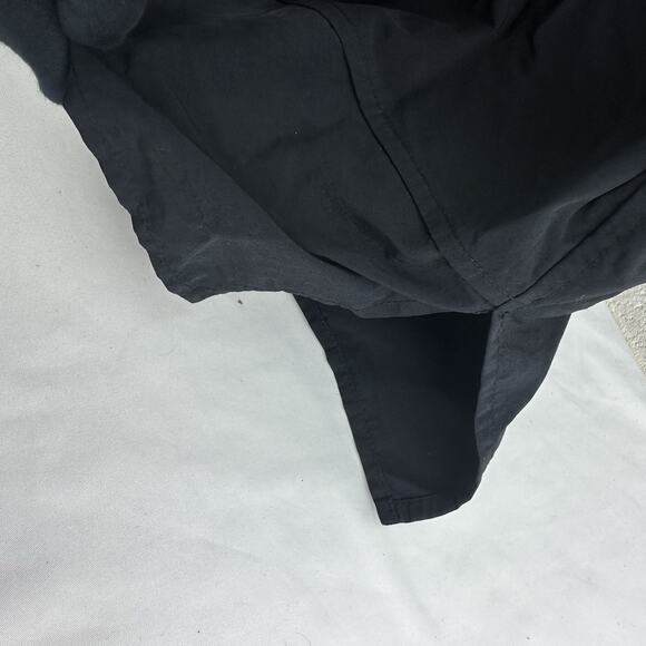 Alexander wang Elongated Black Cotton Blend Shirt, Oversized Fit, Sz L, 26x37 - Picture 8 of 13